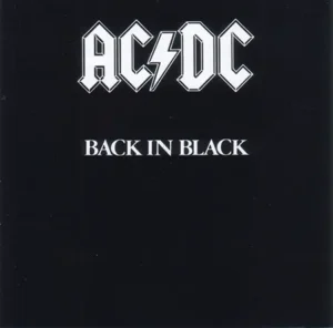 AC/DC + Back in Black + Album